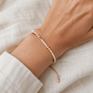 Pearl and Gold Bracelet